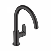 Смеситель для кухни Hansgrohe Vernis Blend 71870670 черный матовый